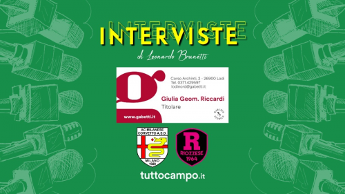 Seconda N, Lodi: Le interviste di Milanese Corvetto - Riozzese [ESCLUSIVA]