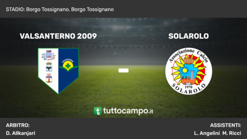 Valsanterno 2009, il sogno si spegne sul più bello: il Solarolo vince 0-2