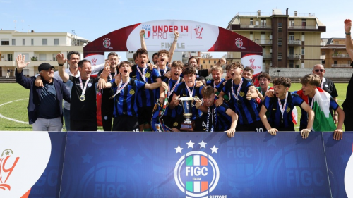L'Inter vince lo scudetto U14! Poker dei nerazzurri al Verona