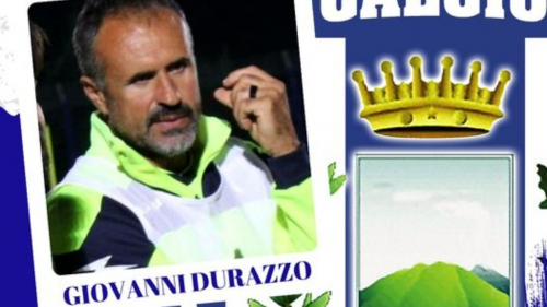 Sant'Anastasia Calcio, confermato il mister Durazzo per la stagione 2023/24